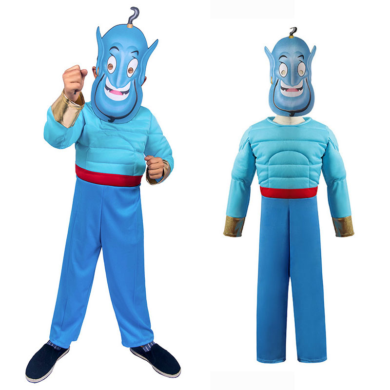 Kids Face Mask - Umorden อาหรับ Fairy Tales กล้ามเนื้อ Genie