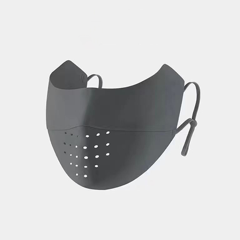 Sports Mask Breathable - หน้ากากกีฬาปั่นจักรยานกลางแจ้งผู้ชายผู้หญิง, หน้ากากปิดหน้าผ้าไหมน้ำแข็งระบายอากาศได้ดีป้องกันรังสียูวีฤดูร้อน