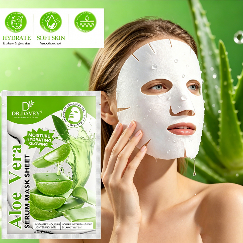 แผ่นมาส์กหน้าว่านหางจระเข้ บำร - Face Mask Storage Box บทวิจารณ์และราคา