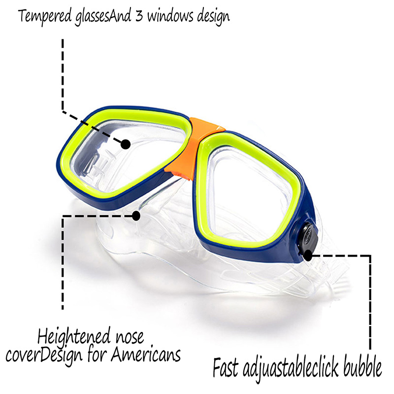 ผู้ใหญ่เด็กดําน้ําหน้ากากแว่นต - Anti Pollution Mask บทวิจารณ์และราคา