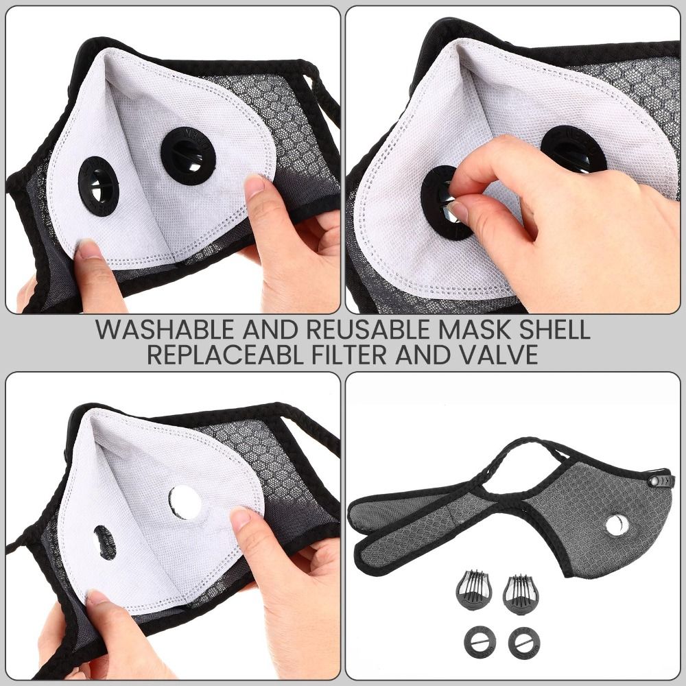 หน้ากากกันฝุ่นตามหลักสรีรศาสตร - Dust Mask Construction บทวิจารณ์และราคา