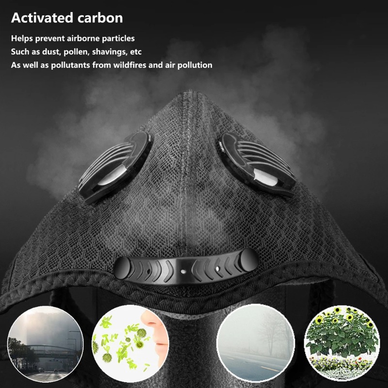 SHIZIWANGRI หน้ากากปิดหน้าสำหร - Dust Mask Construction บทวิจารณ์และราคา