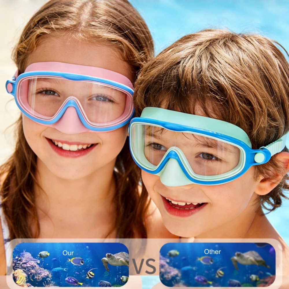 แว่นตาว่ายน้ำสำหรับเด็กพร้อมที - Anti Pollution Mask บทวิจารณ์และราคา