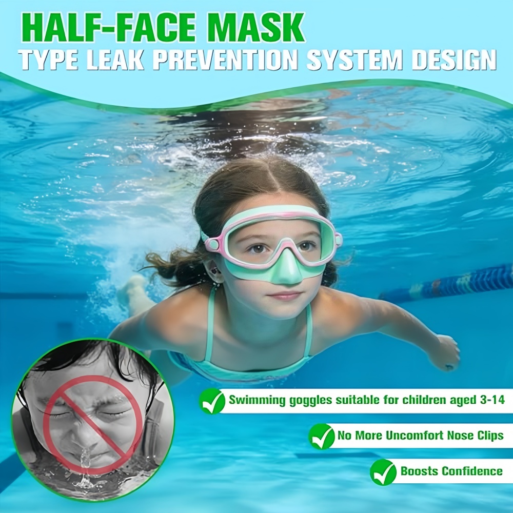 แว่นตาว่ายน้ำสำหรับเด็กพร้อมที - Anti Pollution Mask บทวิจารณ์และราคา