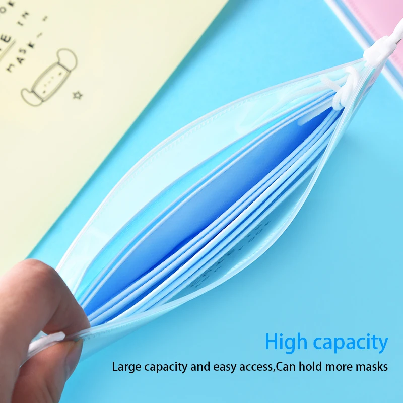 กระเป๋าครอบหน้ากากแฟชั่น4ชิ้นก - Face Mask Storage Box บทวิจารณ์และราคา